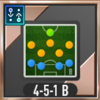 4-5-1Bリアクションスタイル