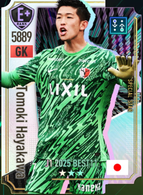 早川友基 J1 BEST11 2025